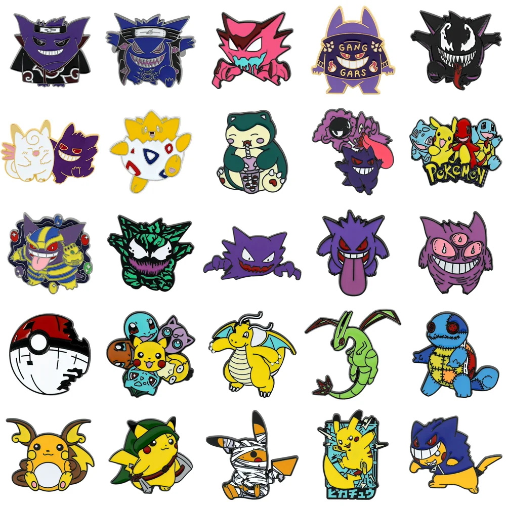 Japanese Lifestyle Goods - Japanese-style cartoon anime brooch Gengar anime