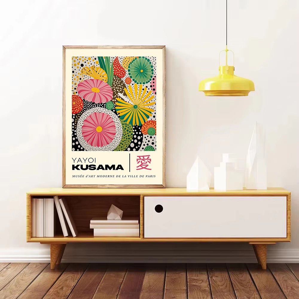 Yayoi Kusama Japanese Style Ge - Japanese Lifestyle Japanese review and price