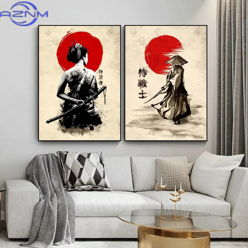 AZNM Canvas Painting Japanese  - Japanese Lifestyle Japanese review and price