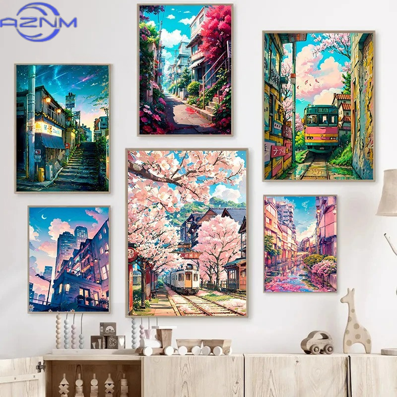 AZNM Japanese Street Scenery C - Japanese Lifestyle Japanese review and price